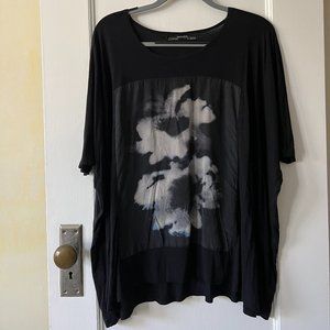 Graphic All Saints Oversized T-Shirt (M)